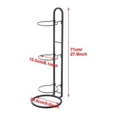 Basketball Storage Rack Stand Display Organizer for Sports Balls and Equipment Wyz23358 - Image 2