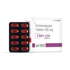 Fenbendazole tablet Safety Safe Stability Stable Manufacturer Healing Pharma Brand Name FBD (Fenbendazole) Active Ingredients Fenbendazole - Image 5