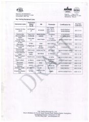 FCL testing report certificate of Shenzhen Zhushan New Energy Technology Co. Ltd – certificate photo, supplier certificates section