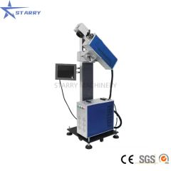 Plastic PVC PE PPR Pipe Cable Laser Marking Printer Machine/Fiber CO2 Laser Engraving Machine for Plastic Production Line - Image 1