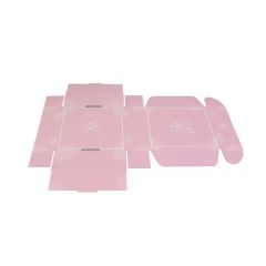 Custom Printed Gradient Pink Corrugated Mailer Box Shipping Packaging Carton - Image 5