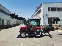 30HP 35HP 4WD Wheel Small Agricultural Tractor Machine with Front End Loader - Image 3
