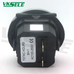 Mini Industrial Frequency Counter Meter with Silver Border Model Sh-1 Power 0.3W Origin Wenzhou Model NO. SH-1 Certificate - Image 5
