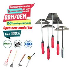Premium Custom Garden Hoe for Effective Weeding and Farming Brand OEM MOQ 2000PCS Handle Steel Weight 0.63kg Model NO. - Image 2
