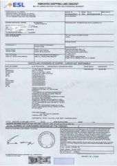 Certificate certificate from Fuzhou Shoobb Import and Export Co., Ltd.