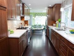 Parallel Modular Kitchen Material Wood Design Parallel Aesthetic Appearance Elegant Look Installation Ease Easy - Image 1