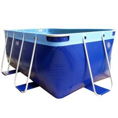 Dfaspo Above-Ground Garden Outdoor PVC Swimming Pool with Filter and Ladder - Image 3