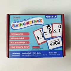 Custom Flash Teaching Math Cards with Box Children School Students Education - Image 6