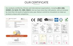 Our Certificate certificate from Roman Technology Co., Ltd