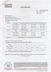 SGS certificate of Qingdao Three Star Nailery Co., Ltd. – certificate photo, supplier certificates section