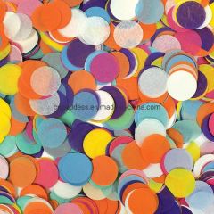 Round Tissue Confetti Circle Paper Wedding Holiday Party Decoration - Image 5
