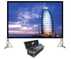 120" Fast-Fold Front/Rear Projection Screen/Fast Fold Screen/Large Outdoor Projection Screens - Image 6