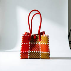 Reusable Woven Bag made from Strapping Band - Image 2