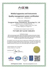 ACS certificate of Chengji Electronic Technology (dongguan) Co., Ltd. – certificate photo, supplier certificates section