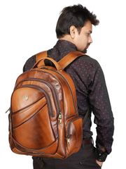 Genuine Cow Buffalo Calf Leather Back Bag - Image 2