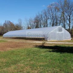 Plastic Single Span Temperature Control Grow Greenhouses Size Large Width 6-10m Span Single Layer Double Length 20-200m Location - Image 6
