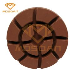 4 Inch Spiral Durable Life Hybrid Concrete Polishing Pads for Power Trowel - Xiamen Mosdan Import & Export Co., Ltd.