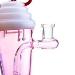 Ice Cream Theme Glass Smoking Water Pipe Oil DAB Rig Dia 12cm Joint 14mm Height 30cm Shape Round Trademark No Thickness 5mm - Image 4