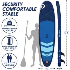 Custom 10 6FT Inflatable Paddle Board for Surfing and Yoga - Image 4