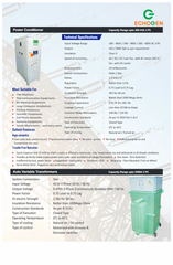 Echogen 3 KVA Servo Voltage Stabilizer Power 3 KVA Brand Echogen Capacity 3 KVA Current 12 Amp Phase Single Phase Cooling Type Air - Image 12