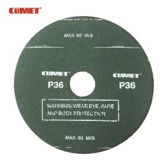 Ceramic Fiber Disc Resin Abrasive Discs Origin China Model NO. P36 Shape Round Disc Standard 4-9 Inch HS Code - Image 2