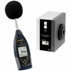 PCE INSTRUMENTS Class 1 Sound Level Meter PCE-432-SC 09 with Calibrator - Image 1