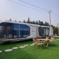 Easy Installation Modern Luxury 40FT Prefabricated Furnished Portable Space Capsule Sleeping Pods for Capsule Hotel - Shandong Mars Cabin Technology Co., Ltd.