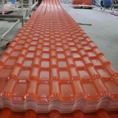 ASA Synthetic Resin Arched Roof Tile 1000x1000mm 2.5-3mm Custom 15D - Image 2