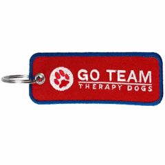 Custom Embroidered Name Tags Key Chains Patches with Your Logo - Image 4