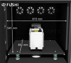 Mobile Lab Bench for Mass Spectrometer with 6X Solidly Built Lockable Casters - Image 6