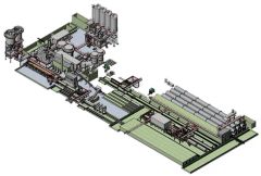 Turnkey Project Cement Fiber Board Production Line Making Machine - Image 2