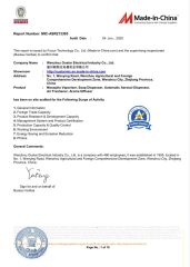 BV AUDIT REPORT certificate from Wenzhou Oustar Electrical Industry Co., Ltd.