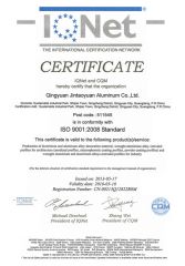 ISO Certificates certificate from YL BUILDING MATERIALS LIMITED
