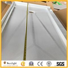 Rectangular SMC Shower Tray Base with Offset Drain - Image 3