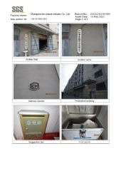 SGS certificate from Changsha Ido Leisure Industry Co., Ltd.