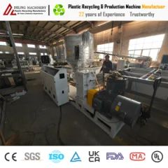 Versatile Plastic Double Screw Extruder for Spinning Melt Blown Pet Polyester Fiber Synthetic Fillers Cotton Like Production Applications - Zhangjiagang Deling Machinery Co, Ltd