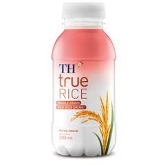 TH true RICE - Whole Grain Red Rice Drink - 300mlx24 Sugar-Free Cholesterol-free Natural Bottle Instant Beverage - Image 2