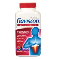 Gaviscon Double Action Mint Liquid 600ml - Heartburn, Indigestion, Acid Reflux Relief, Digestive Health, Pregnancy Safe - Image 1