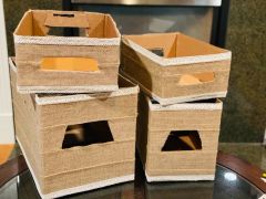 Indoor Outdoor Rustic Wedding Decoration Natural Burlap Ribbons - Image 6