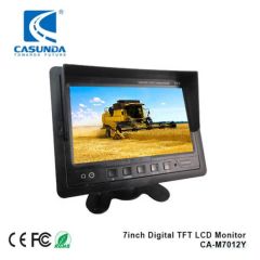 7 Inch Car Video Screen Display with Sunvisor TFT LCD Car Monitor - Image 1