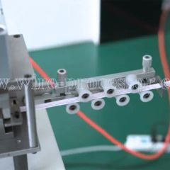 Computerized Flat Wire Diving, Cutting & Stripping Machine Trademark BOZWANG HS Code 8479899090 Warranty 12 Months Demoulding - Image 5