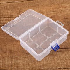 Clear Plastic Jewelry Box Organizer Storage Container - Image 5