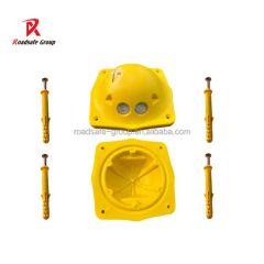 ABS Reflective Road Marking Cat Eye Road Stud MOQ 500PCS Weight 440g Origin China Color Yellow Anti 30 Tons Model NO. - Image 2
