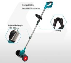 Lithium Ion Lawn Mower Small Household Multifunctional Folding Lawn Mower Wireless - Image 3