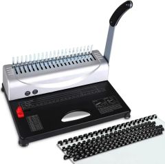 21-Hole Comb Bindings Spines Book Comb Machine for Letter - Image 1
