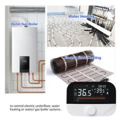 Smart Heating Thermostat Underfloor Smart Temperature Controller Modern - Image 4