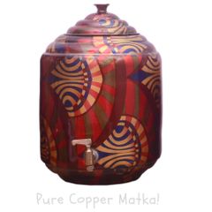 Round Copper Water Tank Shape Round Design Round Color Copper Features Printed Copper purity 98% Usage/Application Home Material 98%+ Pure - Image 5