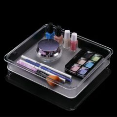 Cross Border Creative Multi Grid Matte Bottom Rectangular Makeup Storage & Organization - Image 3