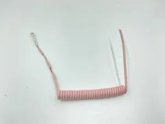 Spring Spiral Cable Retractable Coiled Power Cable in Put AC/DC HS Code 8544421900 Trademark SAISONIC Type-5 Power - Image 4