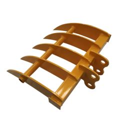 New Design Excavator Rake Land Cleaning Rakes Mini Excavator Attachment Root Rake - Image 3